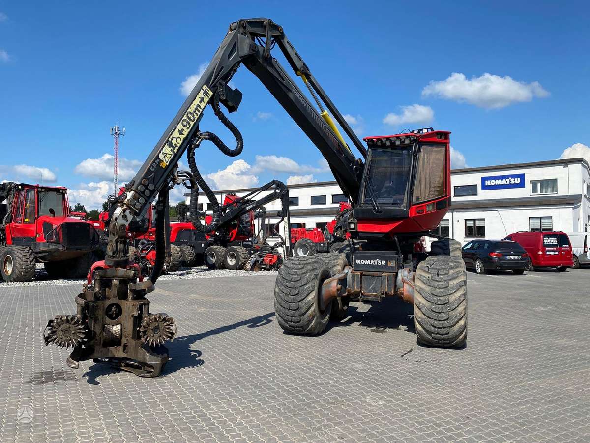 Komatsu 911.5 (H244), харвестеры