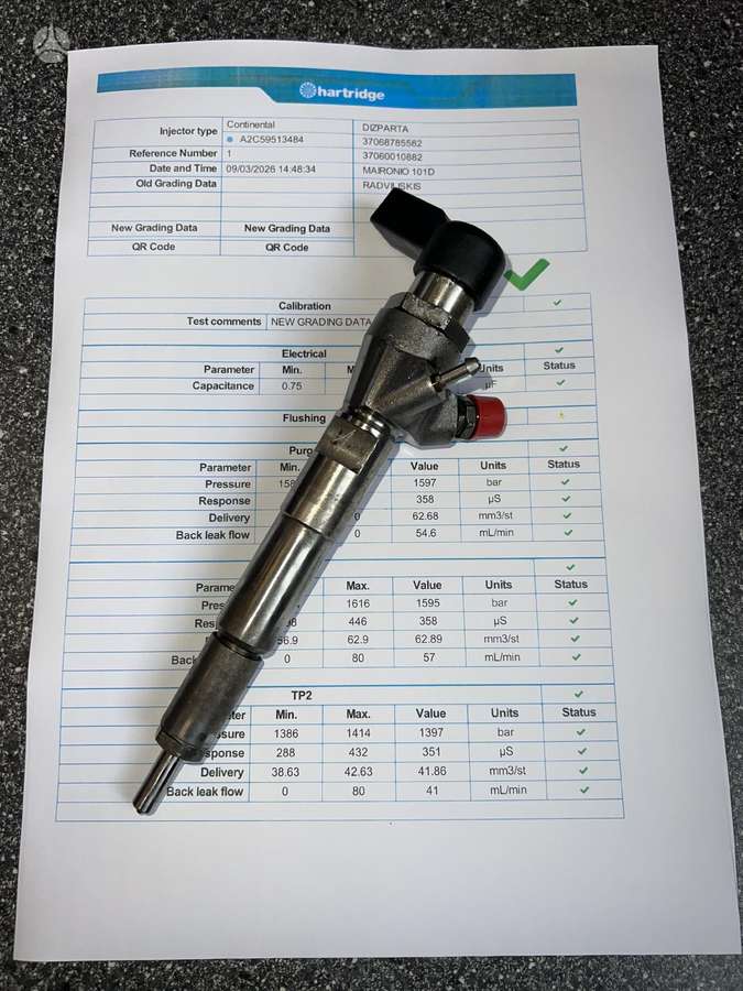 Renault Grand Scenic, 5WS40536, injection system