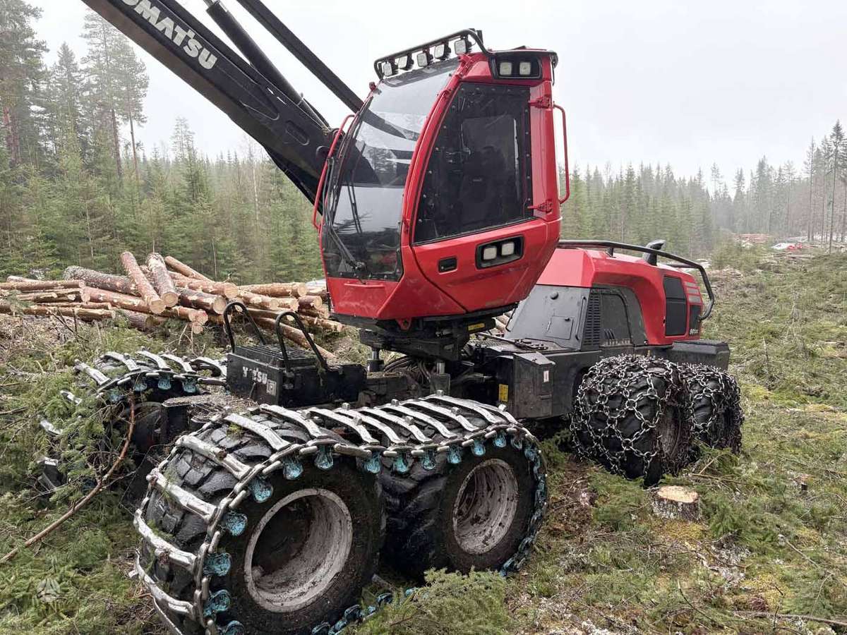 Komatsu 901XC (H538), харвестеры