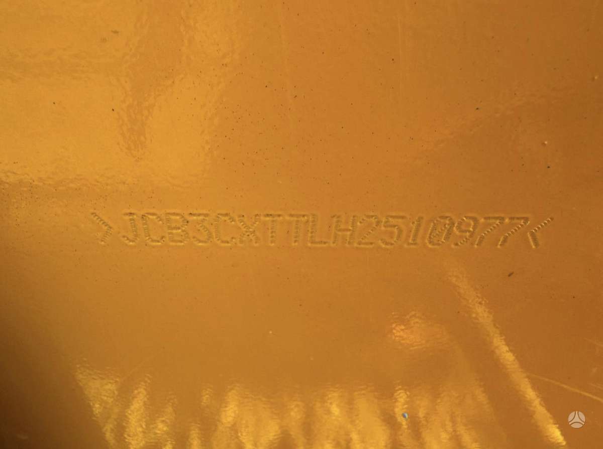 JCB 3CX, excavator loader