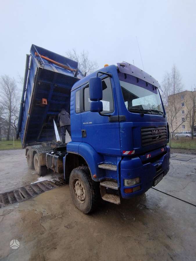 MAN TGA 33 480, самосвалы