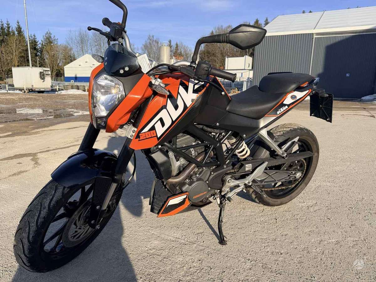 KTM Duke 199cc, street / classic