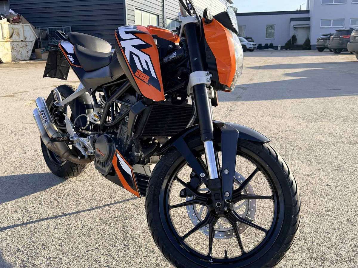 KTM Duke 199cc, street / classic