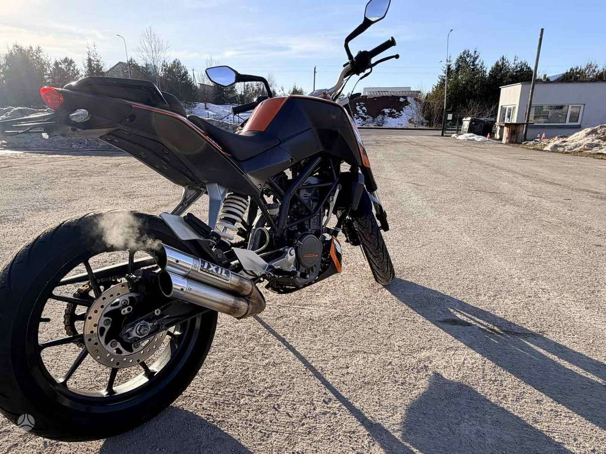 KTM Duke 199cc, street / classic