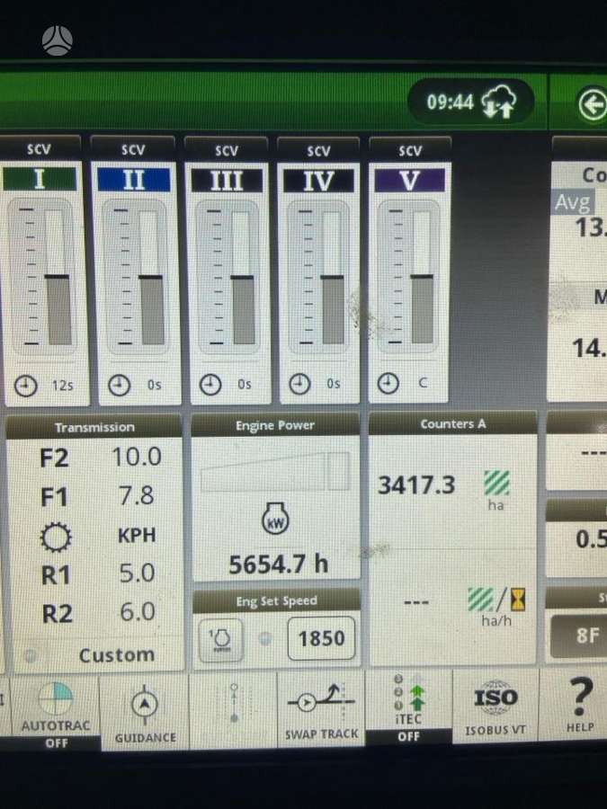 John Deere 8345R, тракторы