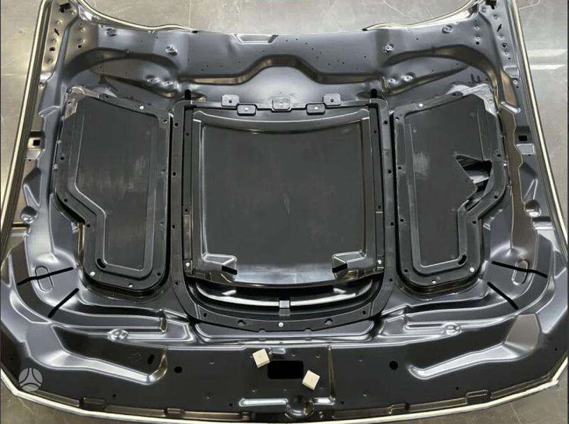 Ford Mustang hood (front, rear)