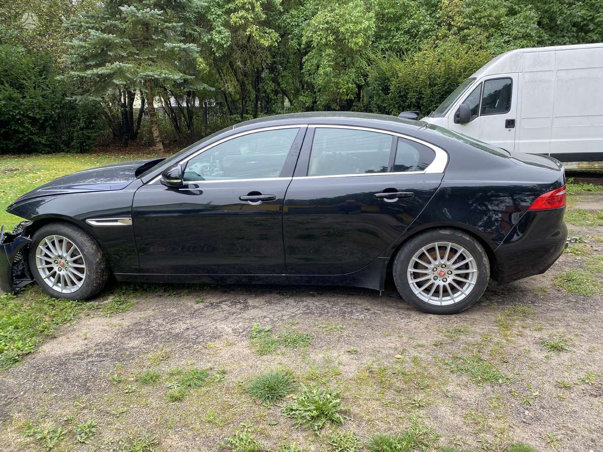Jaguar XE, Kebulo dalys, детали кузова