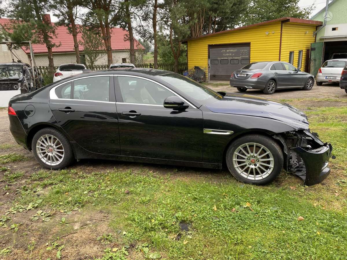 Jaguar XE, Kebulo dalys, детали кузова