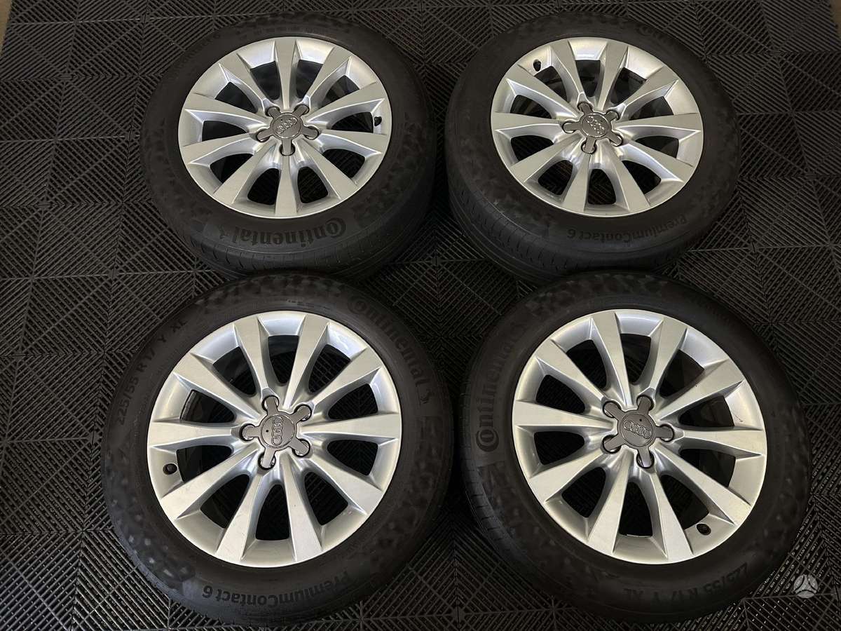 Audi A6 C7 originalūs su padangom, легкосплавные , R17