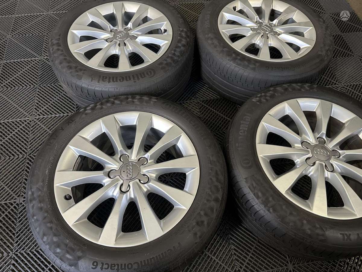 Audi A6 C7 originalūs su padangom, легкосплавные , R17