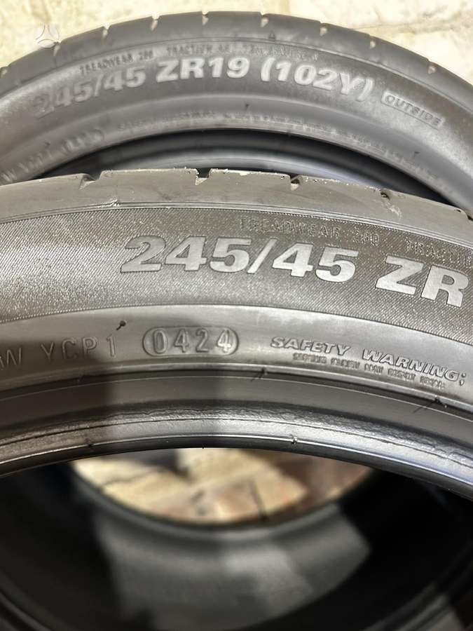 Kumho Ecsta PS91, summer 245/45 R19