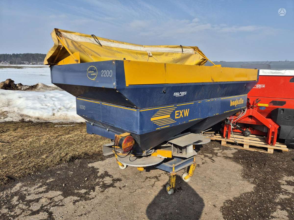 Bogballe EXW 2500, разбрасыватели