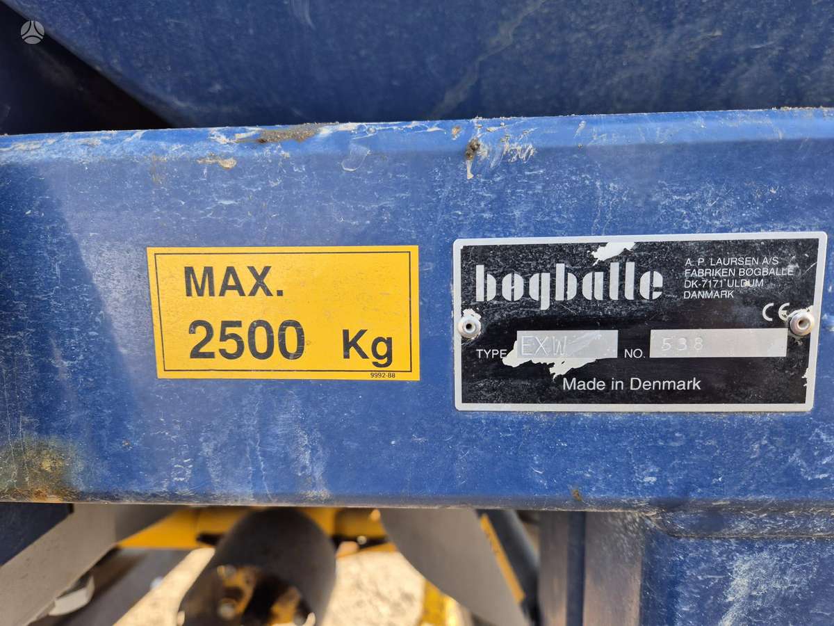 Bogballe EXW 2500, разбрасыватели