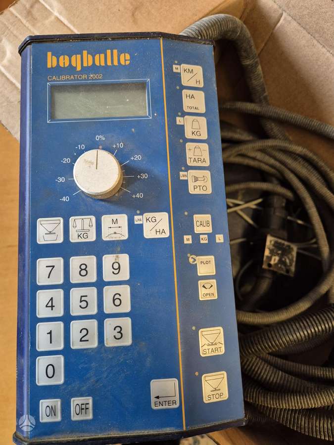 Bogballe EXW 2500, barstytuvai