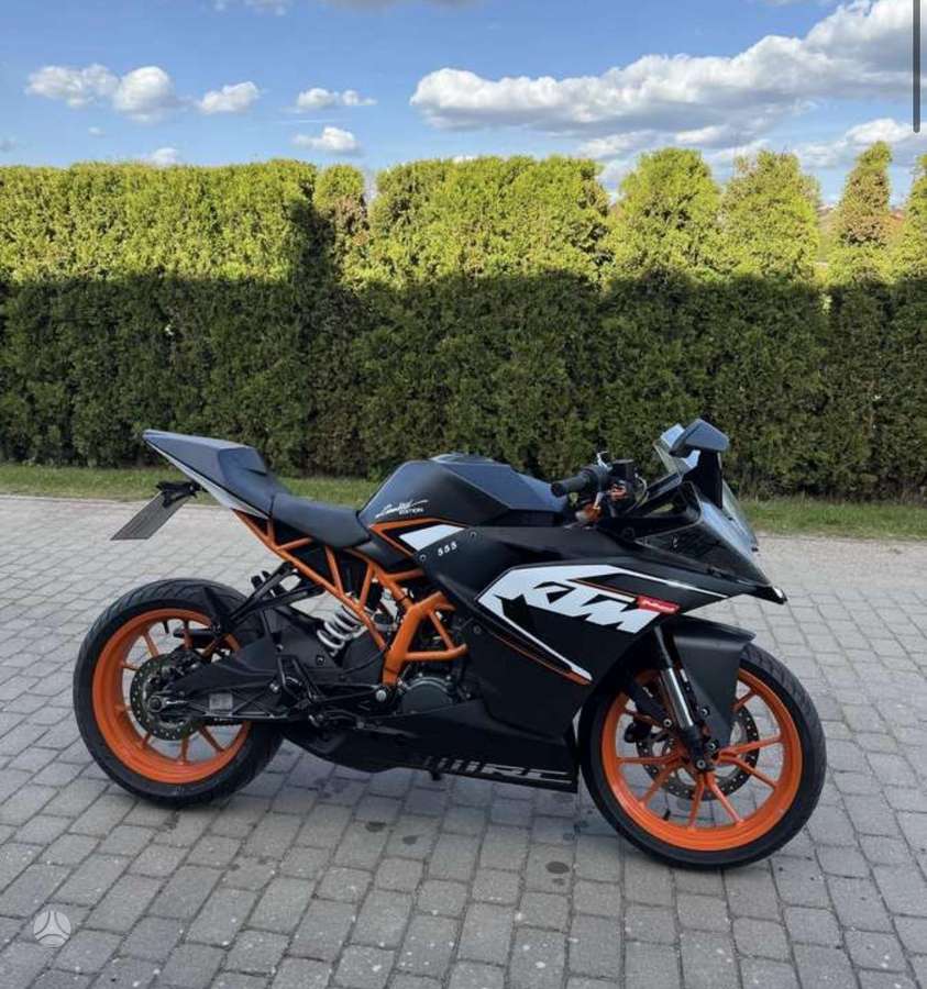 KTM RC 125cc, supermoto