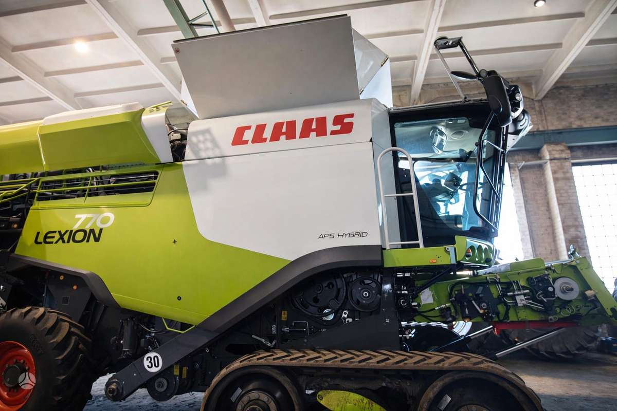 Claas Lexion 770, kombainai