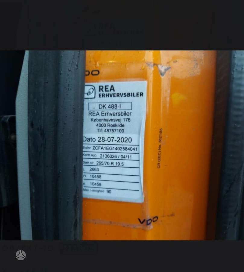 Iveco E5 120E22, platformos