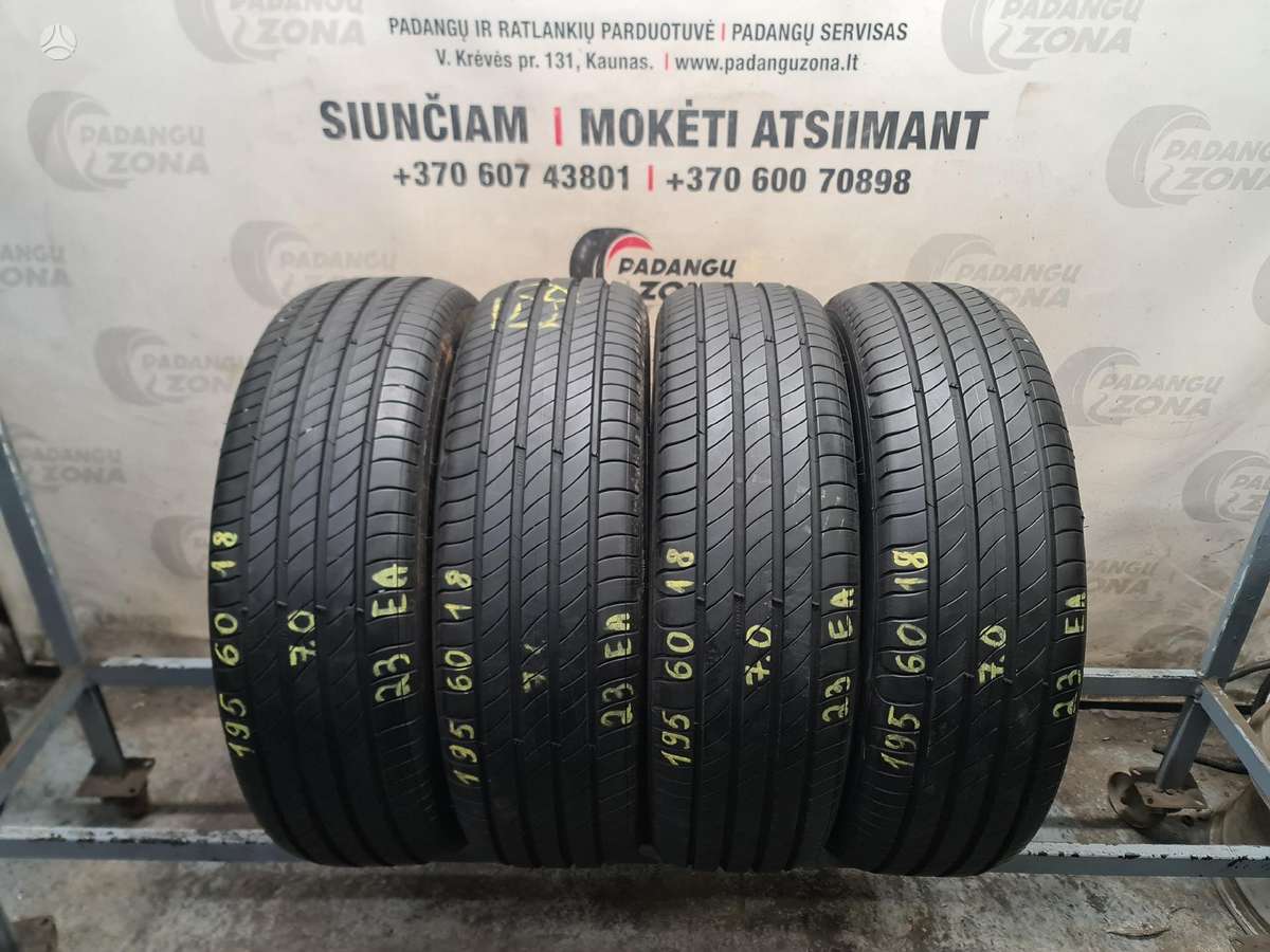 Michelin E Primacy, vasarinės 195/60 R18