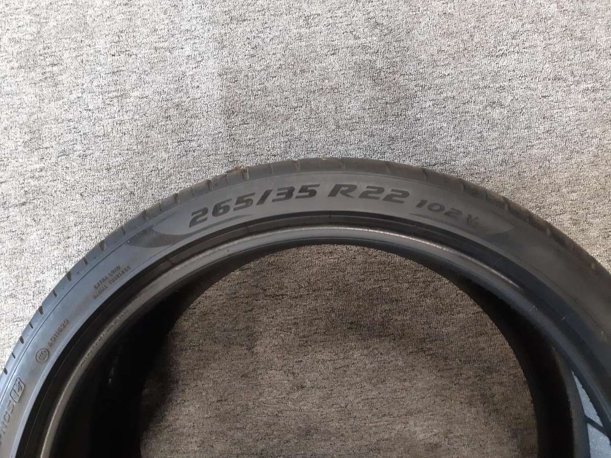 Pirelli 2021m PZero LS Silent, summer 265/35 R22