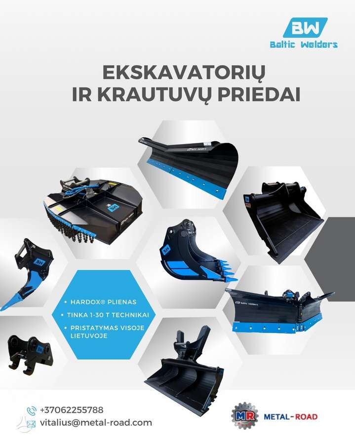 -Kita- Kaušai, buckets