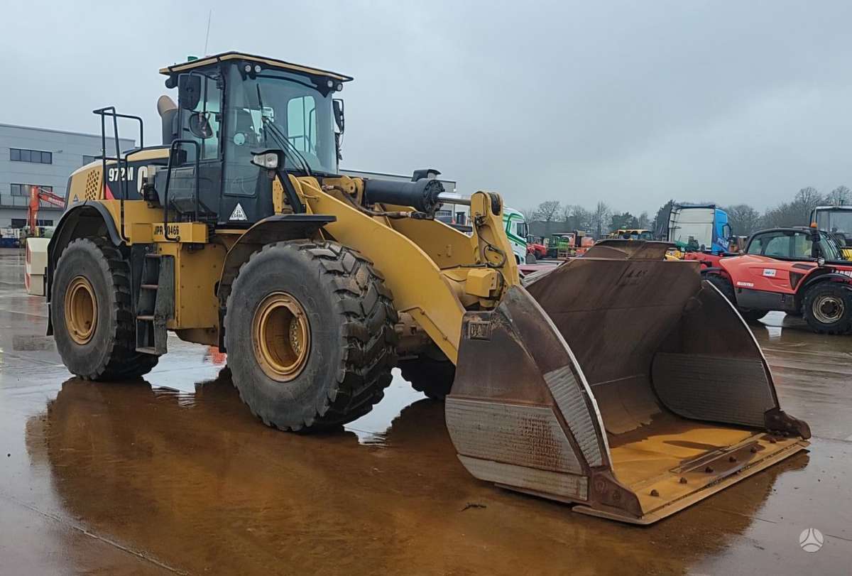 Caterpillar 972M garantija 300val, frontal loader