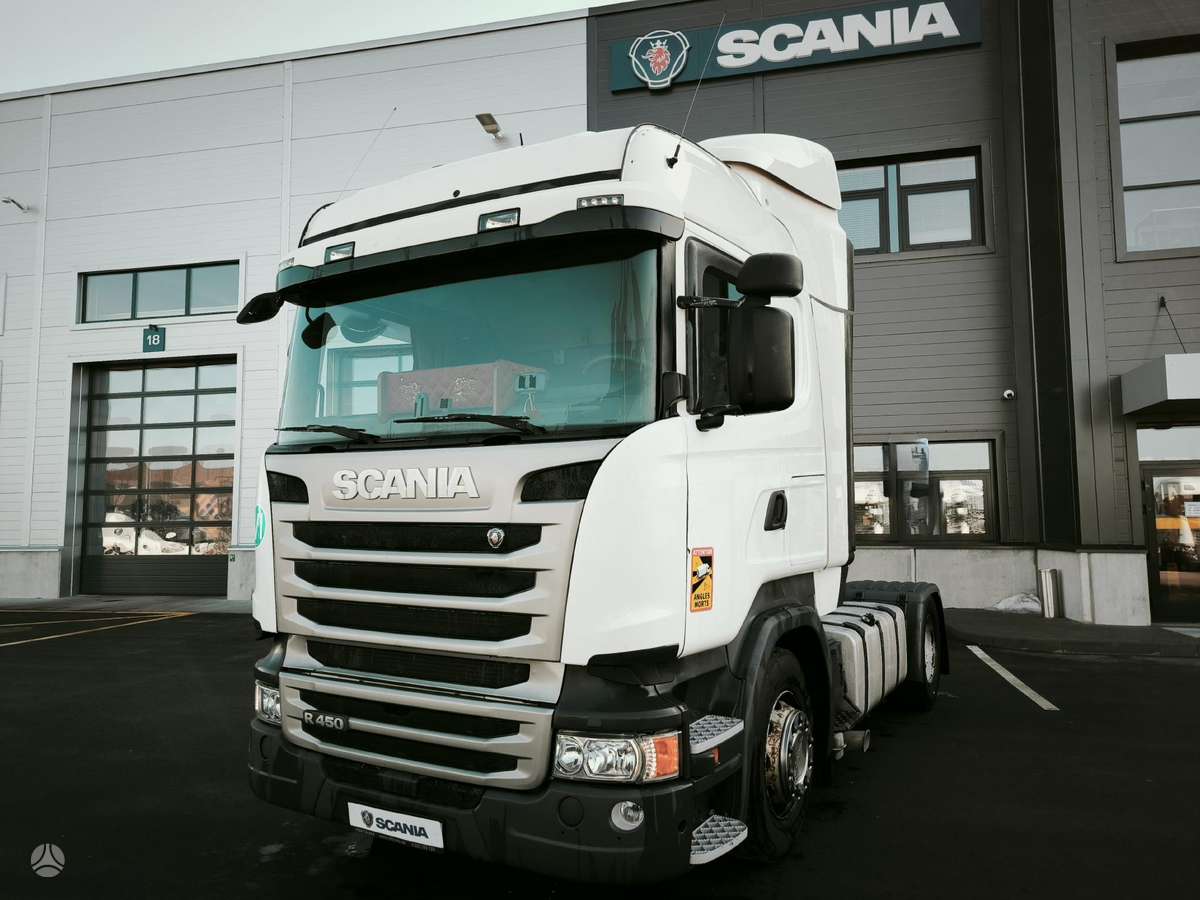 Scania R450, double sleeper