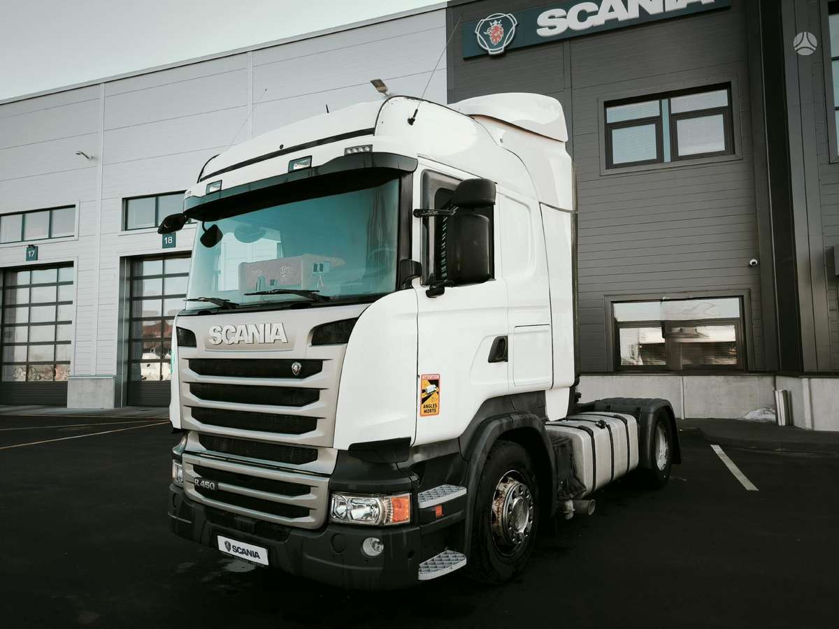 Scania R450, double sleeper