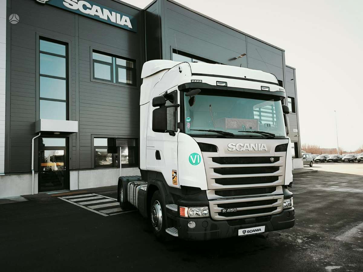 Scania R450, double sleeper