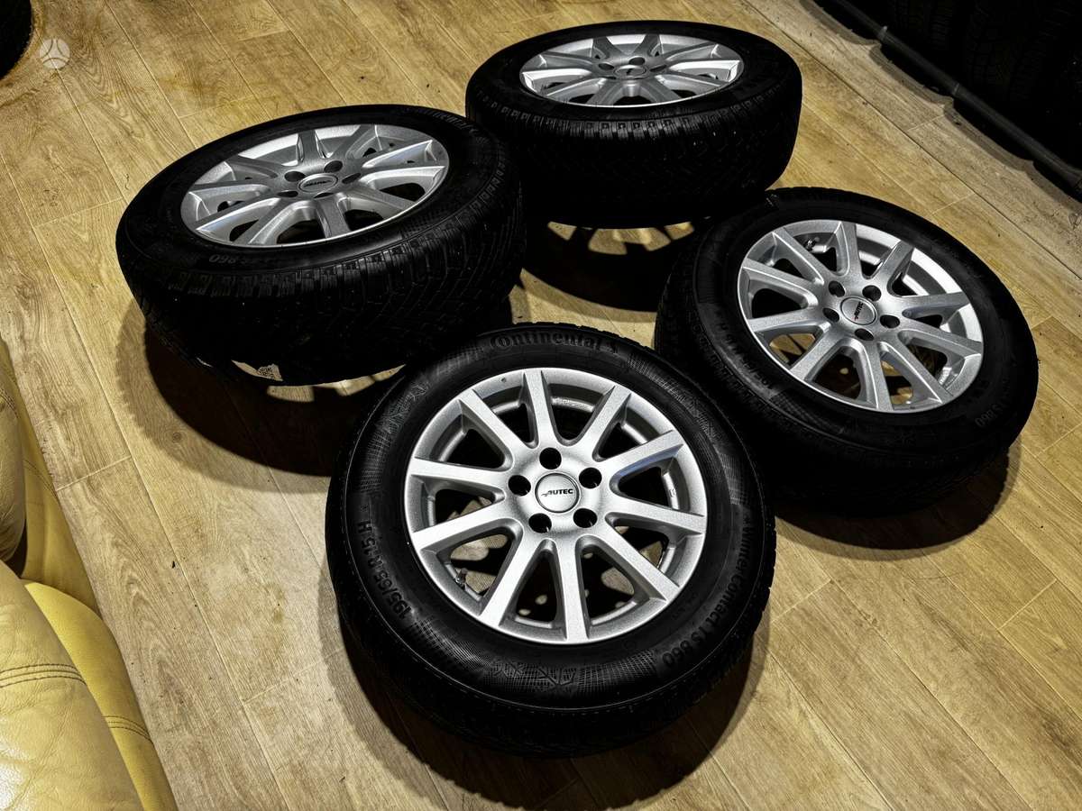 Autec Su padangomis, легкосплавные , R15