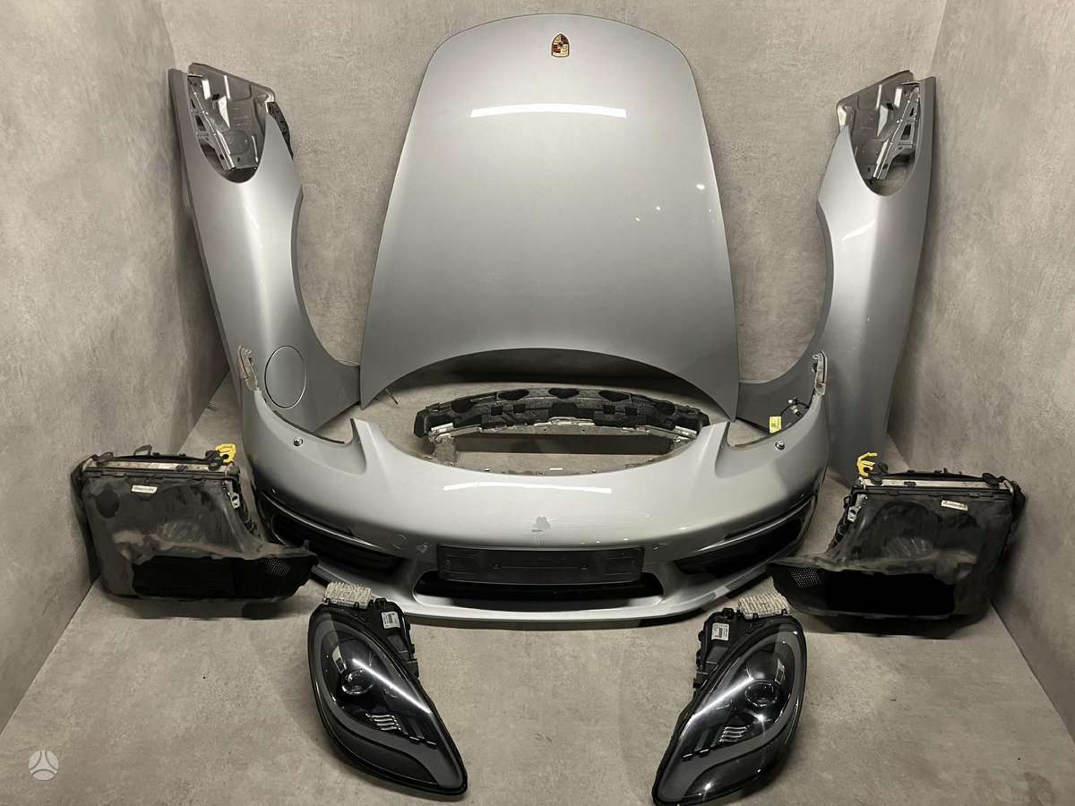 Porsche Cayman kėbulo dalys