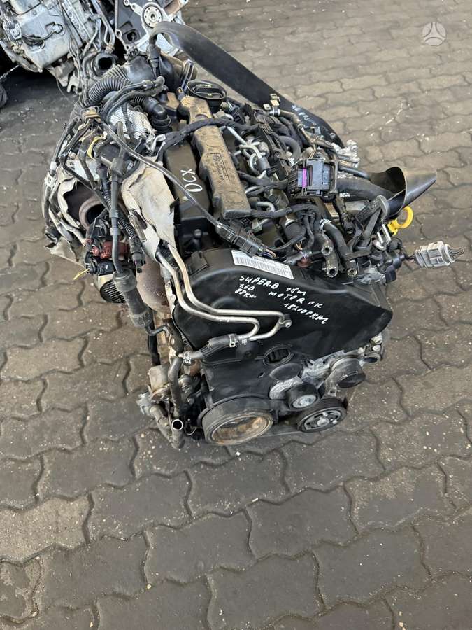 Skoda Superb, DCX, двигатель
