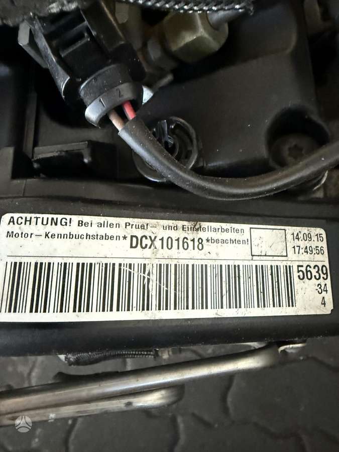 Skoda Superb, DCX, dzinējs