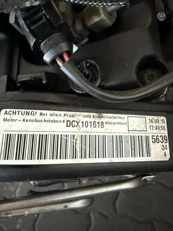 Skoda Superb, DCX, variklis
