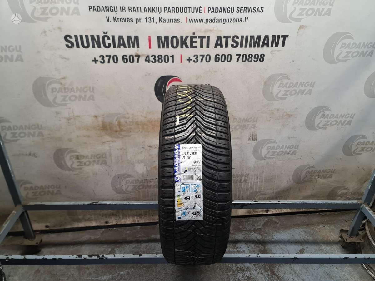 Michelin CrossClimate SUV, всесезонные 215/55 R18