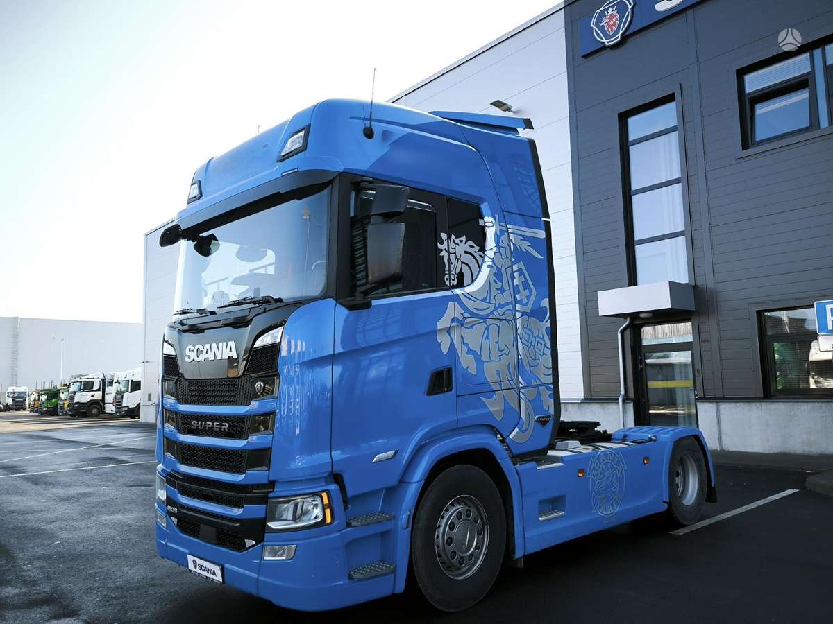 Scania S460, single sleeper