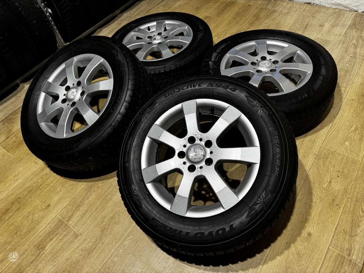Aluett Su padangomis, light alloy, R16
