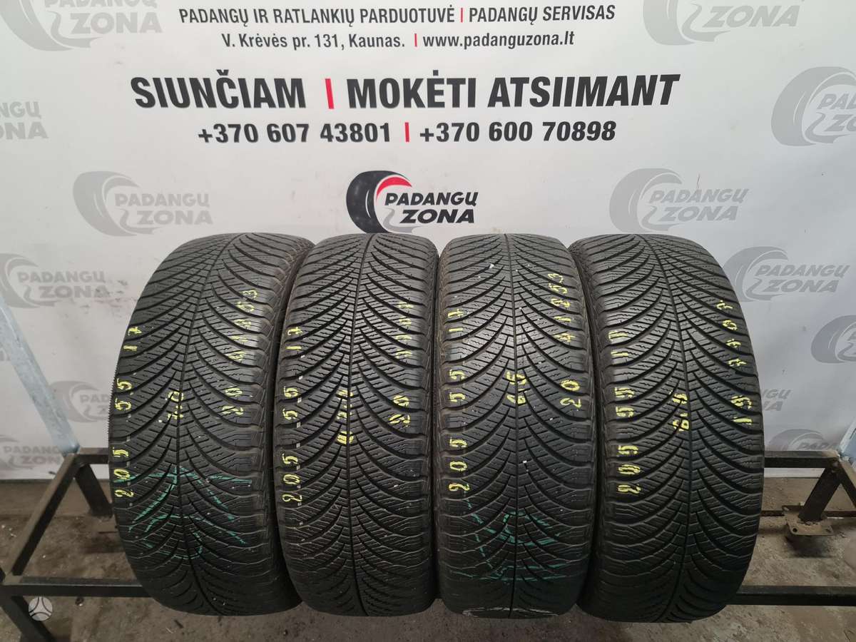 Goodyear Vector 4seasons Gen2, universalios 205/55 R17