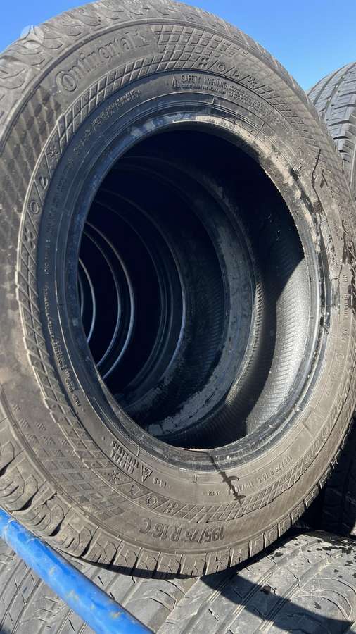 Michelin Continental Pirelli, universalios 195/75 R16