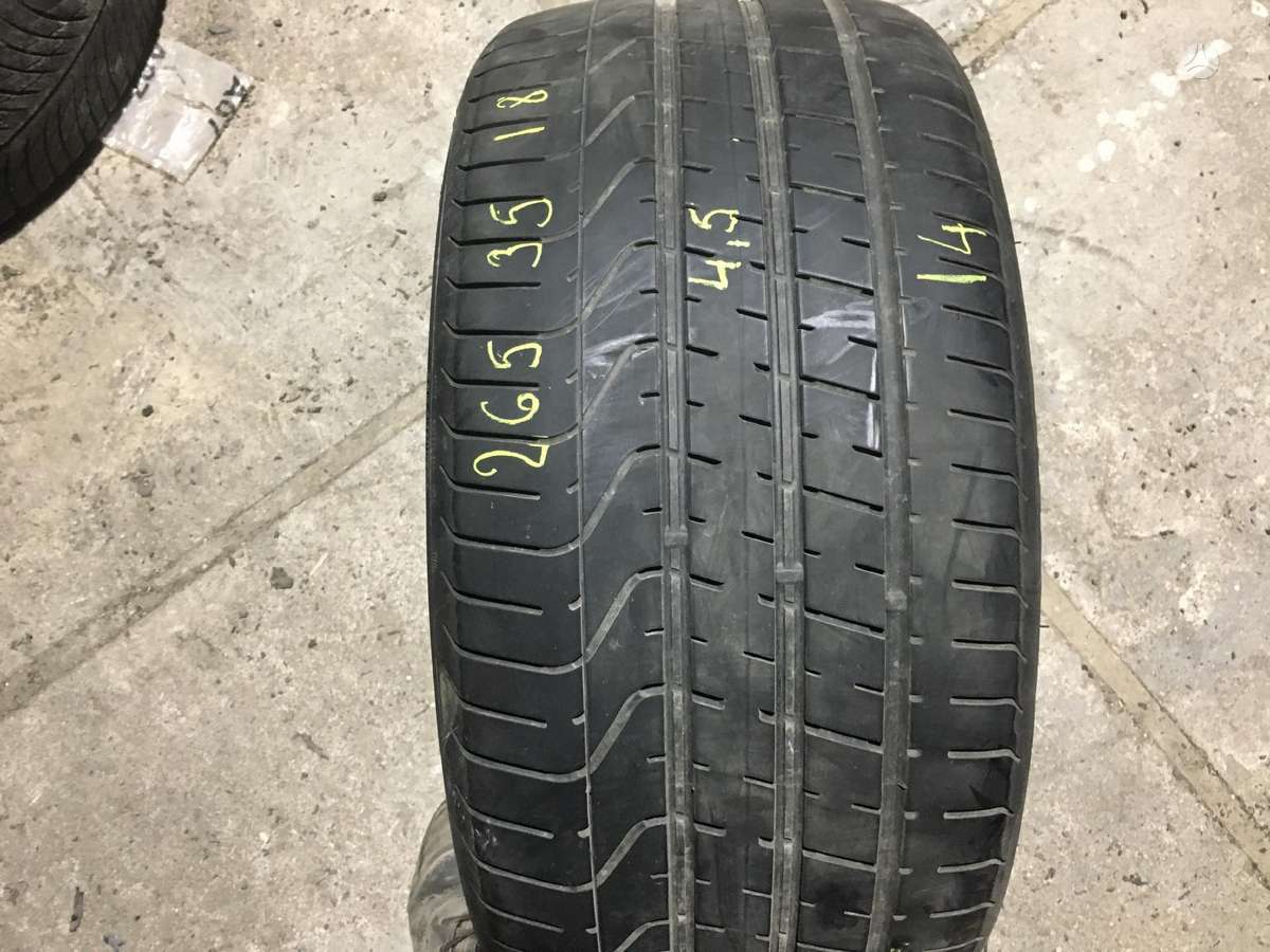Pirelli P zero mo, летние 265/35 R18