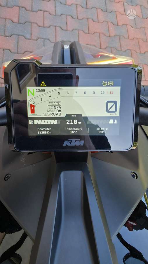 KTM Super Duke 1290cc, street / classic
