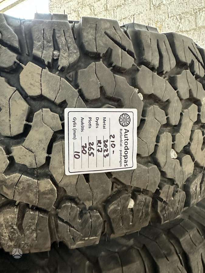 BF Goodrich, летние 265/70 R17