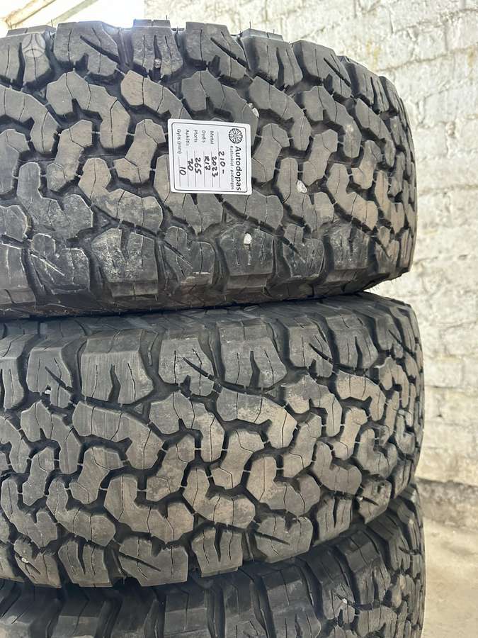 BF Goodrich, summer 265/70 R17