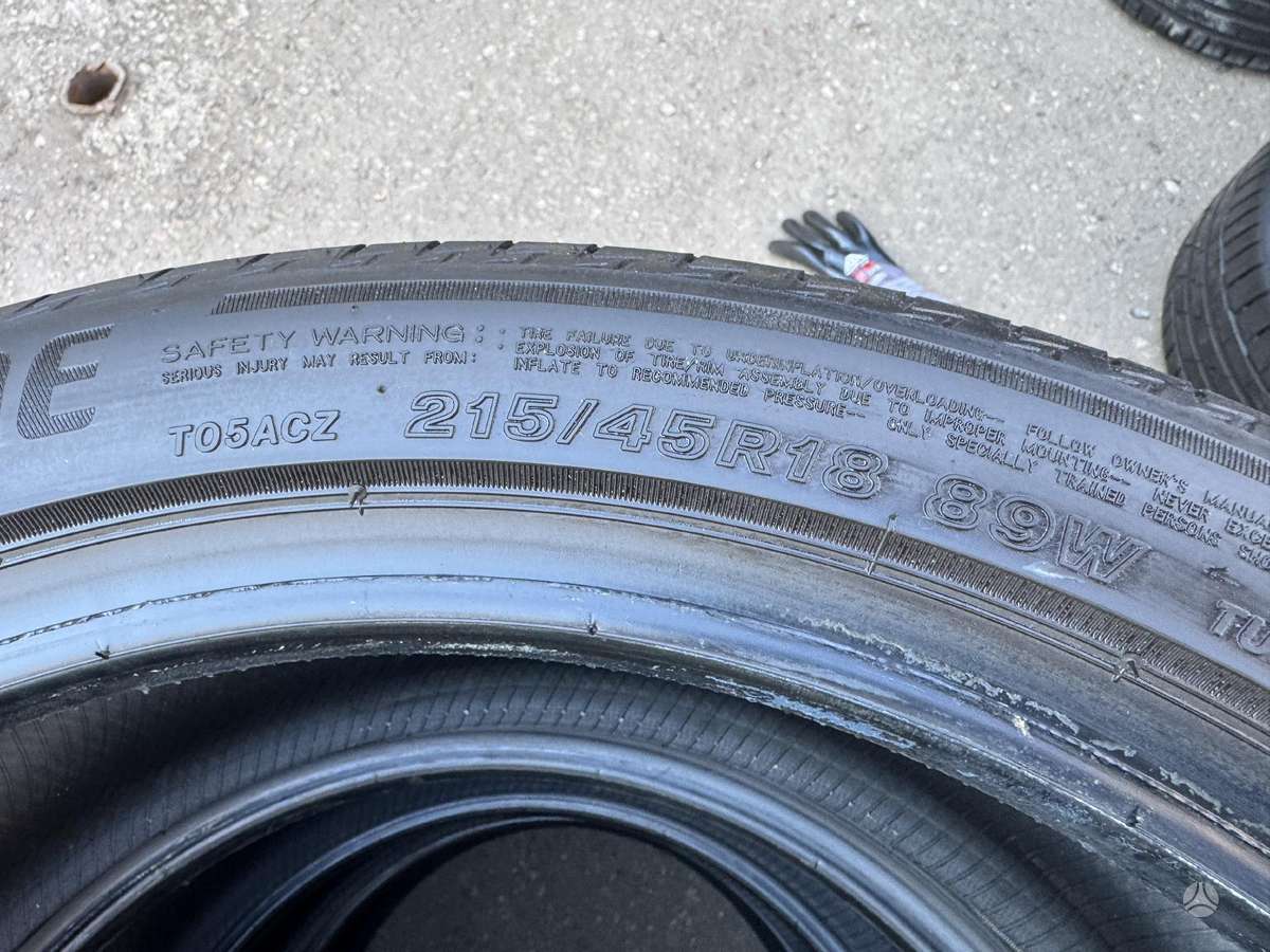 Bridgestone TURANZA T005a, summer 215/45 R18