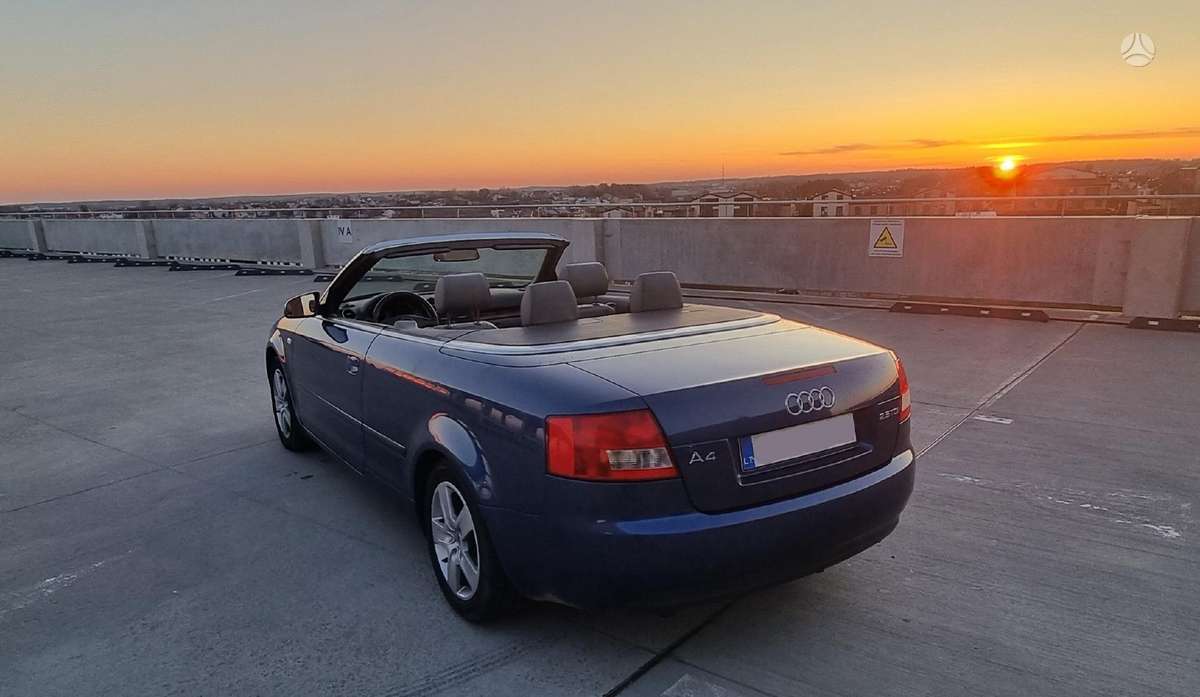 Audi A4, 2.5 l., convertible