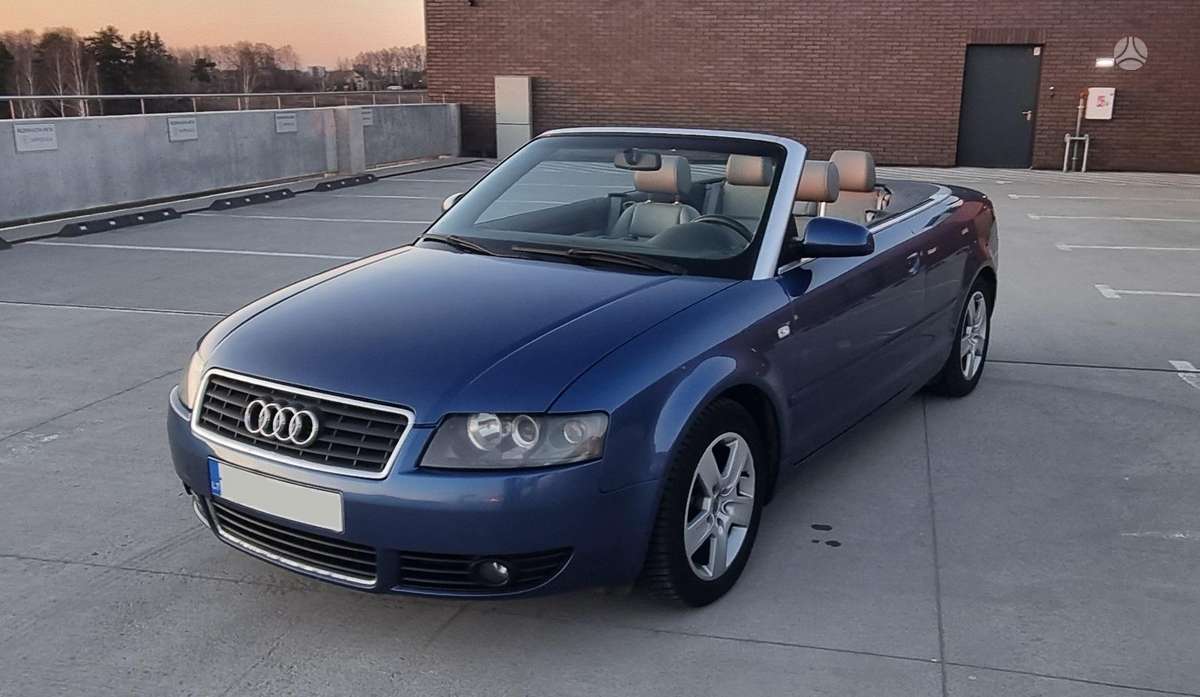 Audi A4, 2.5 l., convertible