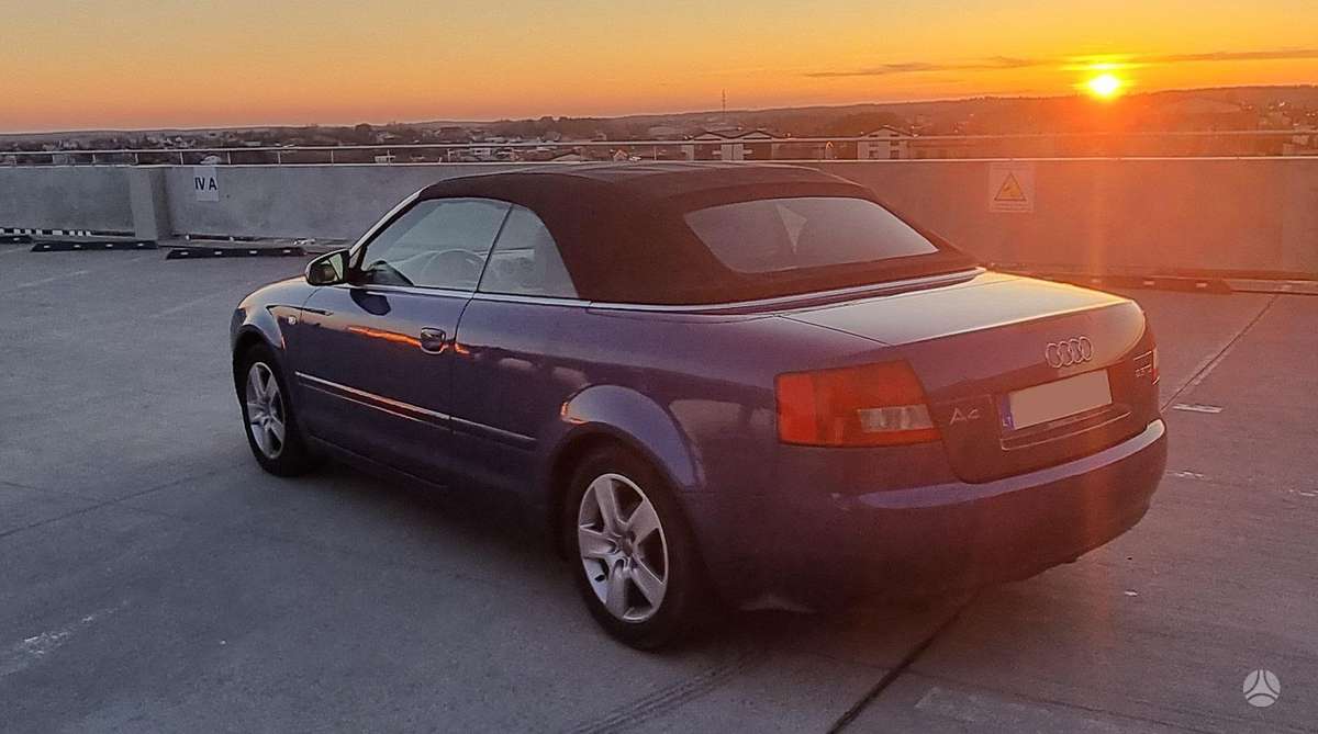 Audi A4, 2.5 l., convertible