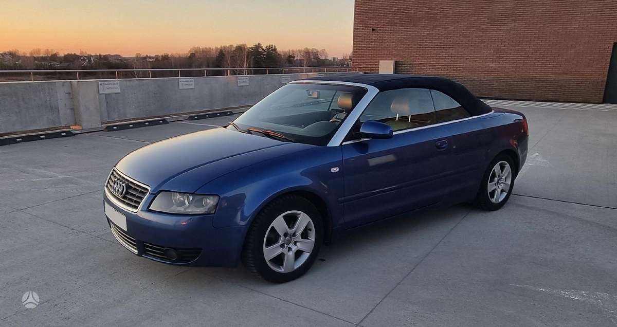 Audi A4, 2.5 l., convertible