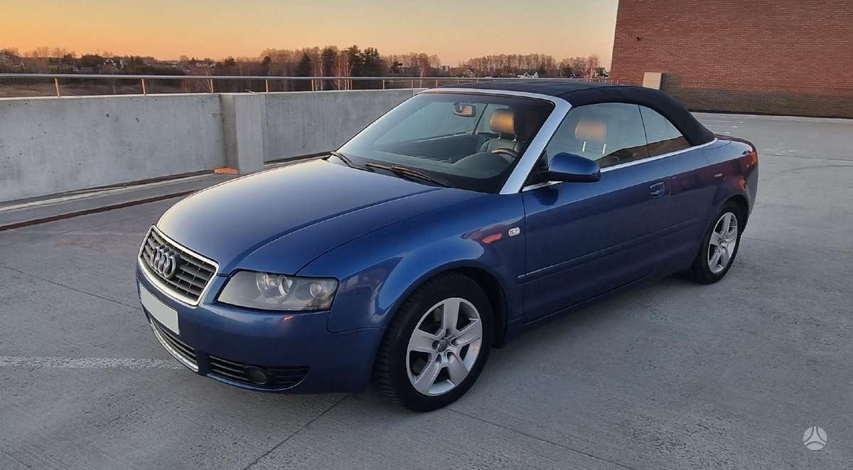Audi A4, 2.5 l., Кабриолет