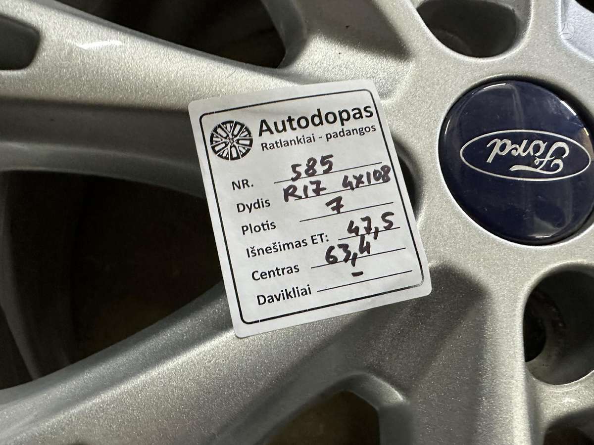 Ford, light alloy, R17