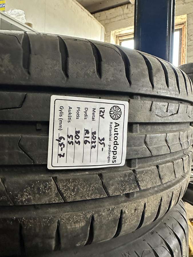 Continental, vasarinės 205/55 R16